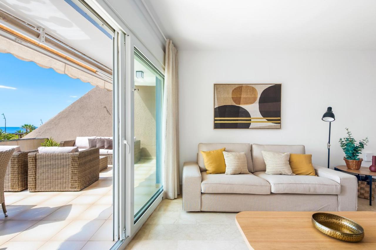 Beach Apartment With Terrace And Private Parking Radazul Dış mekan fotoğraf